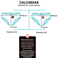 Calcinha Absorvente Juvenil - KIT 2 UNIDADES (PARA TODOS OS FLUXOS)