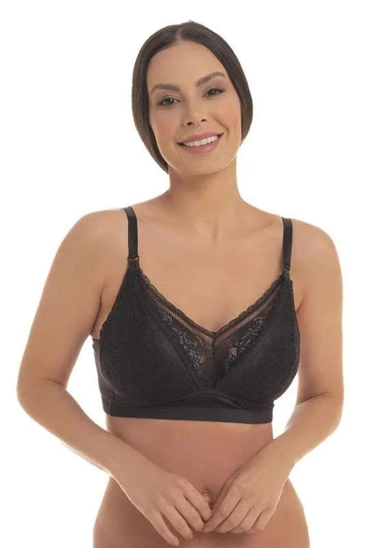 Sutiã de Amamentação com Bojo Renda