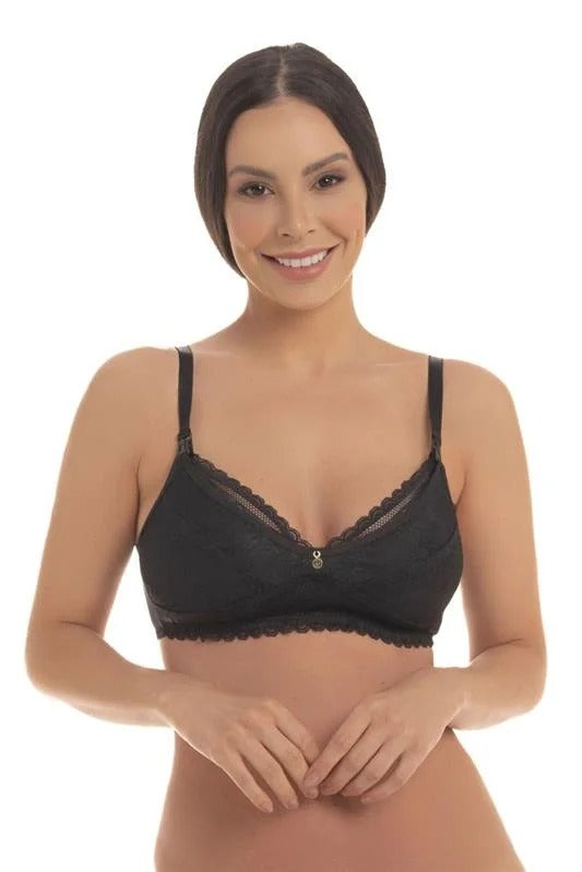 Sutiã de Amamentação sem Bojo Renda
