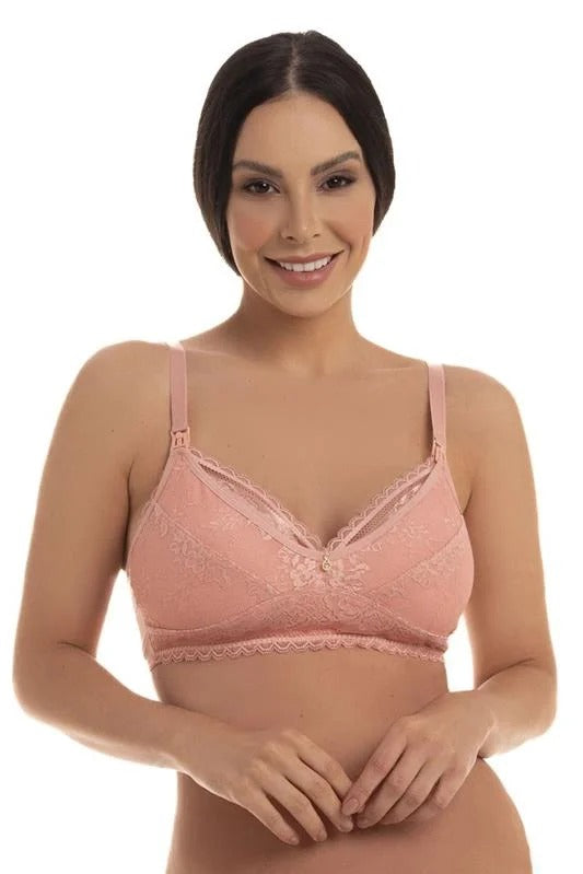 Sutiã de Amamentação sem Bojo Renda